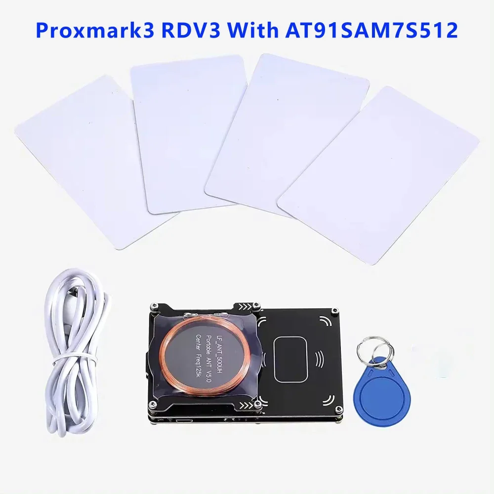 NEW Proxmark3 Develop Suit Kits V5.0 512M NFC PM3 Key Writer RFID Reader Writer For RFID NFC Card Copier Clone Crack USB