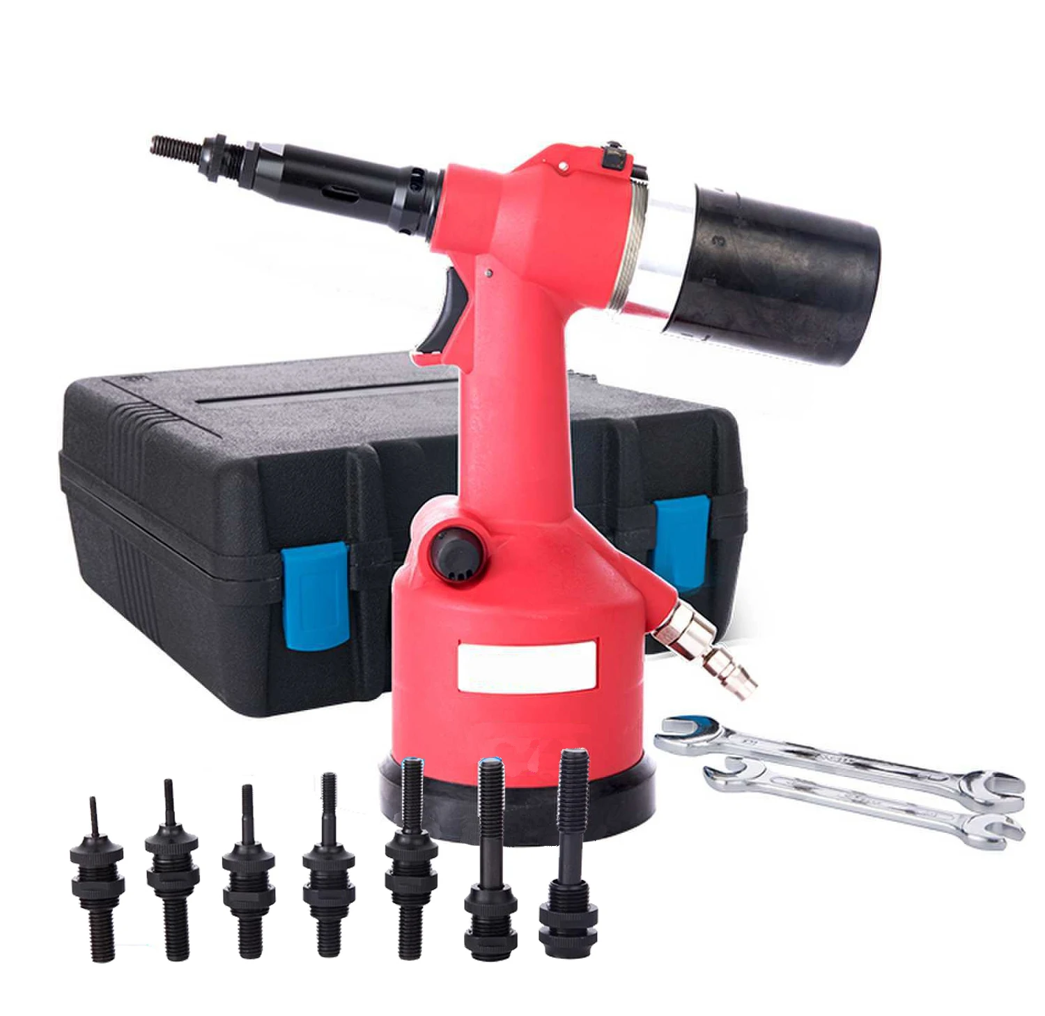 AhuHadware Pistola pneumatica per dadi per rivetti Set di pistole per rivetti pneumatici per rivetti idraulici automatici industriali M3-M12