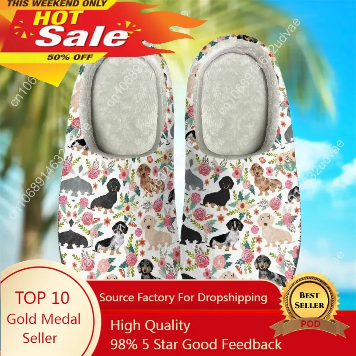 Kawaii bassotto modello donna uomo inverno casa pantofole antiscivolo morbido inverno caldo casa Spa pantofole Indoor camera da letto scarpe 2023