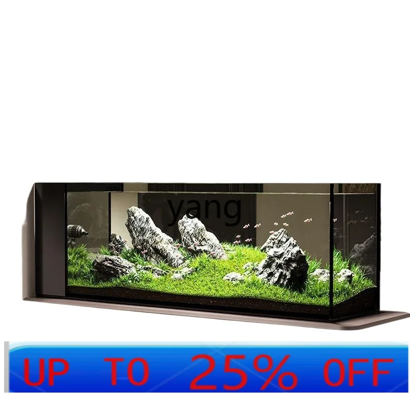 

XX small living room ecological ultra-white household self-circulation integrated small glass aquatic tank