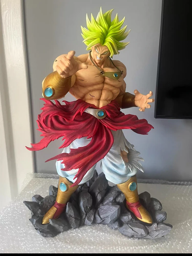 50 سنتيمتر Jt اللعب أنيمي لعبة دراغون بول الشكل برولي عمل أرقام سوبر سايان برولي تمثال بولي كلوريد الفينيل دمية ديكورا تمثال نموذج اللعب الهدايا