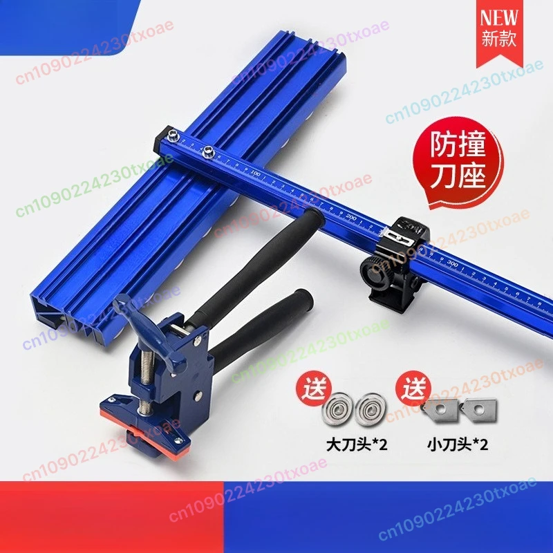 

Special Tile Cutter New 5-Row Pulley T-Type Cutter for Full Body Tiles Floor Tiles Slabs T-Shape Cutting Tool
