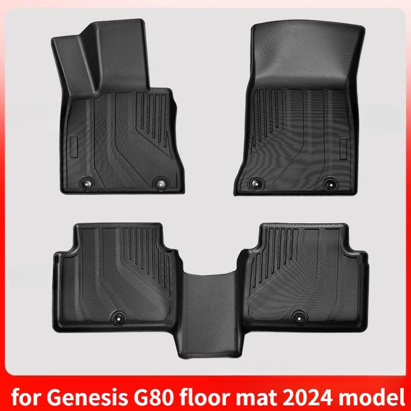 

Suitable for Genesis G80 floor mat 2024 model 3D all-weather material TPE floor mat trunk mat