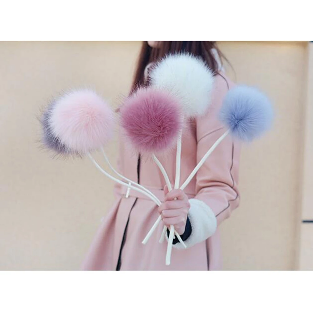 

12pcs Ball Bag Charms Sweater Chain Scarves Chain Bag Charms Decorative Accessories Xmas Gift Party Supplies