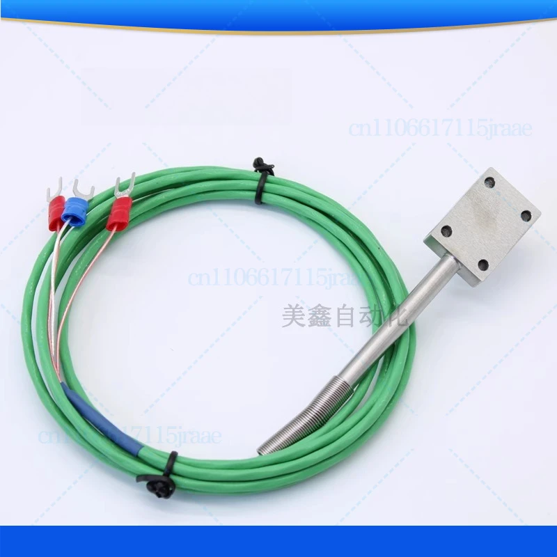 

For thermal resistance square patch PT100 temperature sensor, surface probe three-wire multi-strand temperature measurement line