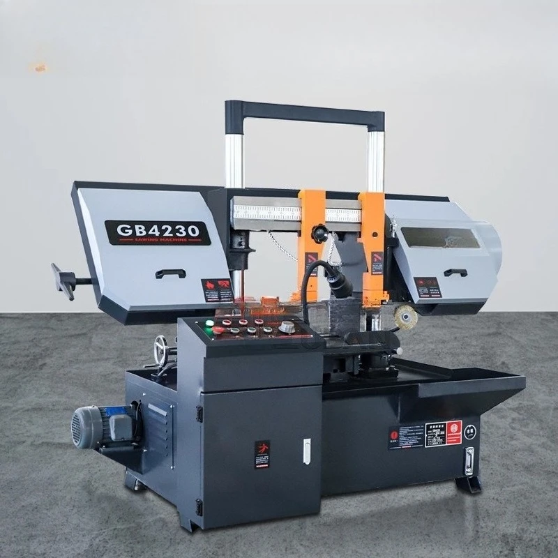 GB4230 Hydraulic semi-automatic metal cutting band sawing machine 4230 sawing machine