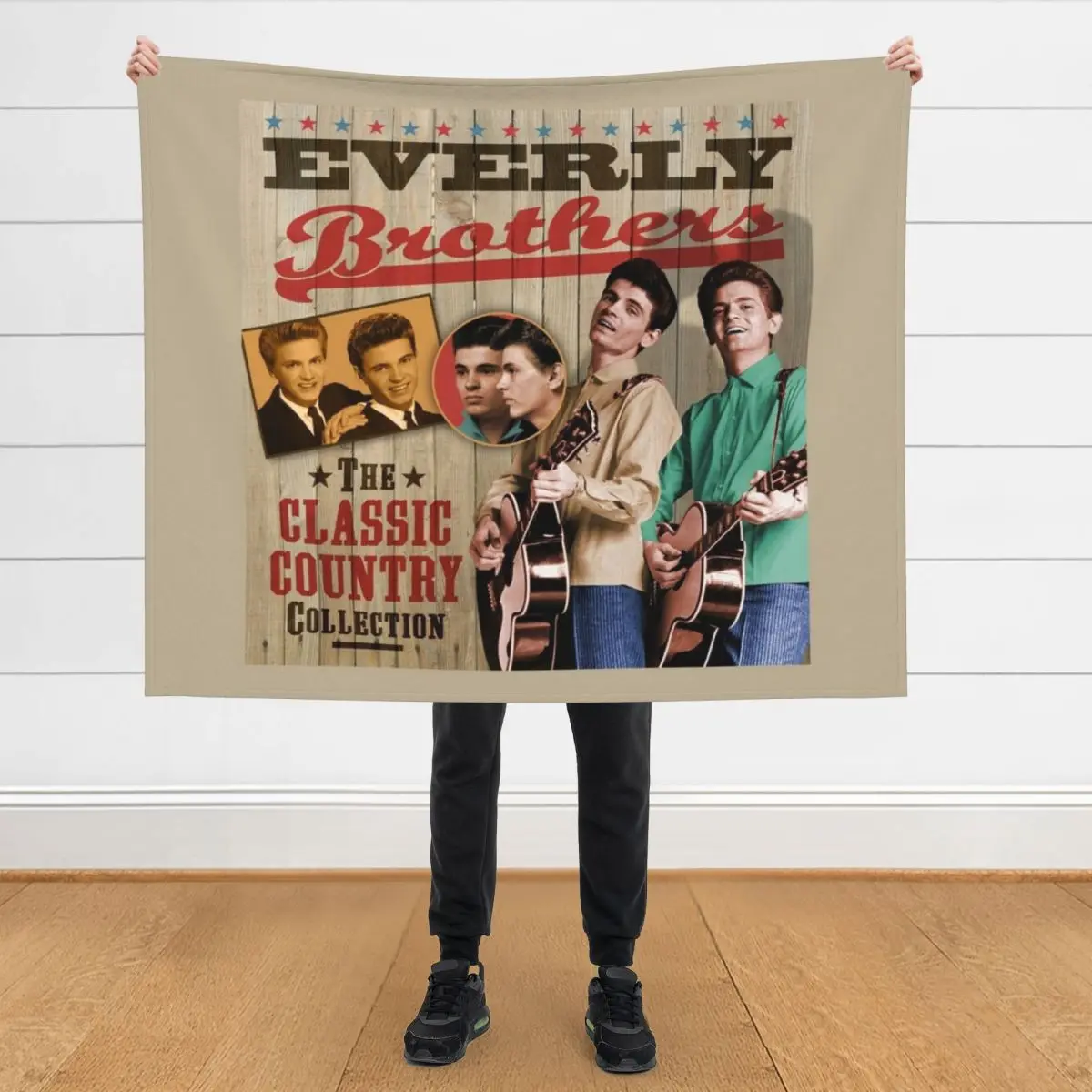 

Everly Brothers - коллекция классических стран, пледы, тонкие детские свободные одеяла для дивана