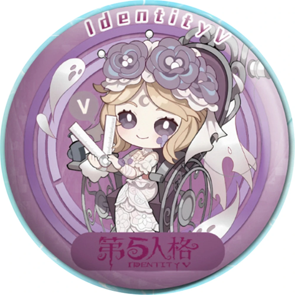 58 مللي متر لعبة الهوية الخامس إيما وودز مارثا بيهمفيل جالاتيا ماري تأثيري حلي شارة دبوس SPTE صفيح بروش ﻿   دعامة عيد الميلاد جيلف