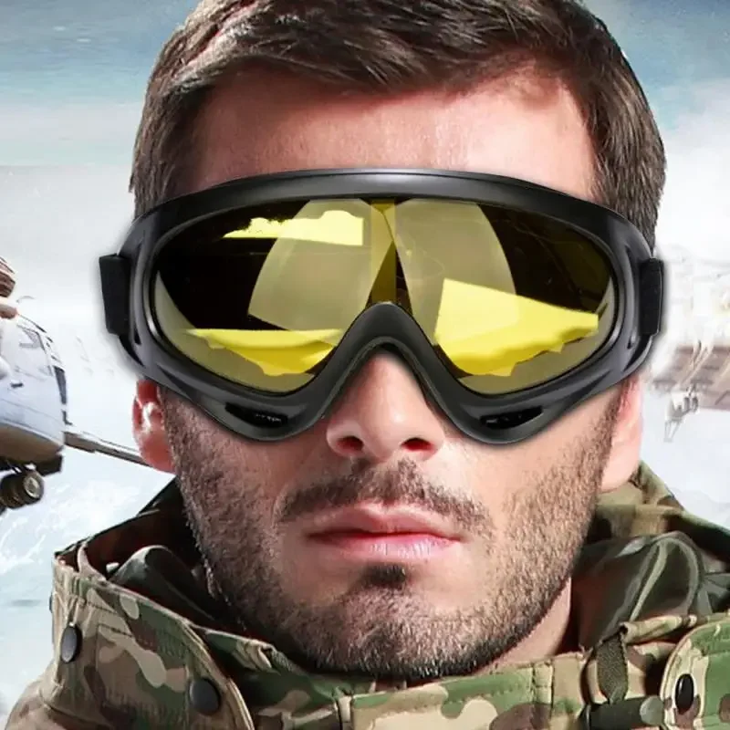 Winter Windproof Ski Goggles Snowboarding Men's Glasses Snowmobile Goggles Outdoor Sports Skiing Winter Ski Sports Accessories