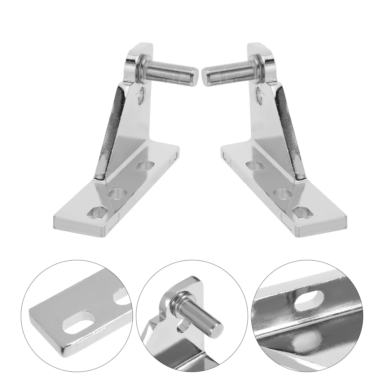 

Комплект из 4 усиленных петель для дверей коммерческих холодильников из цинкового сплава, устойчивых к коррозии, для ремонта дверей холодильных шкафов