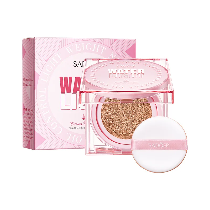 SADOER Creme BB corretivo com almofada de água e ar para tom de pele