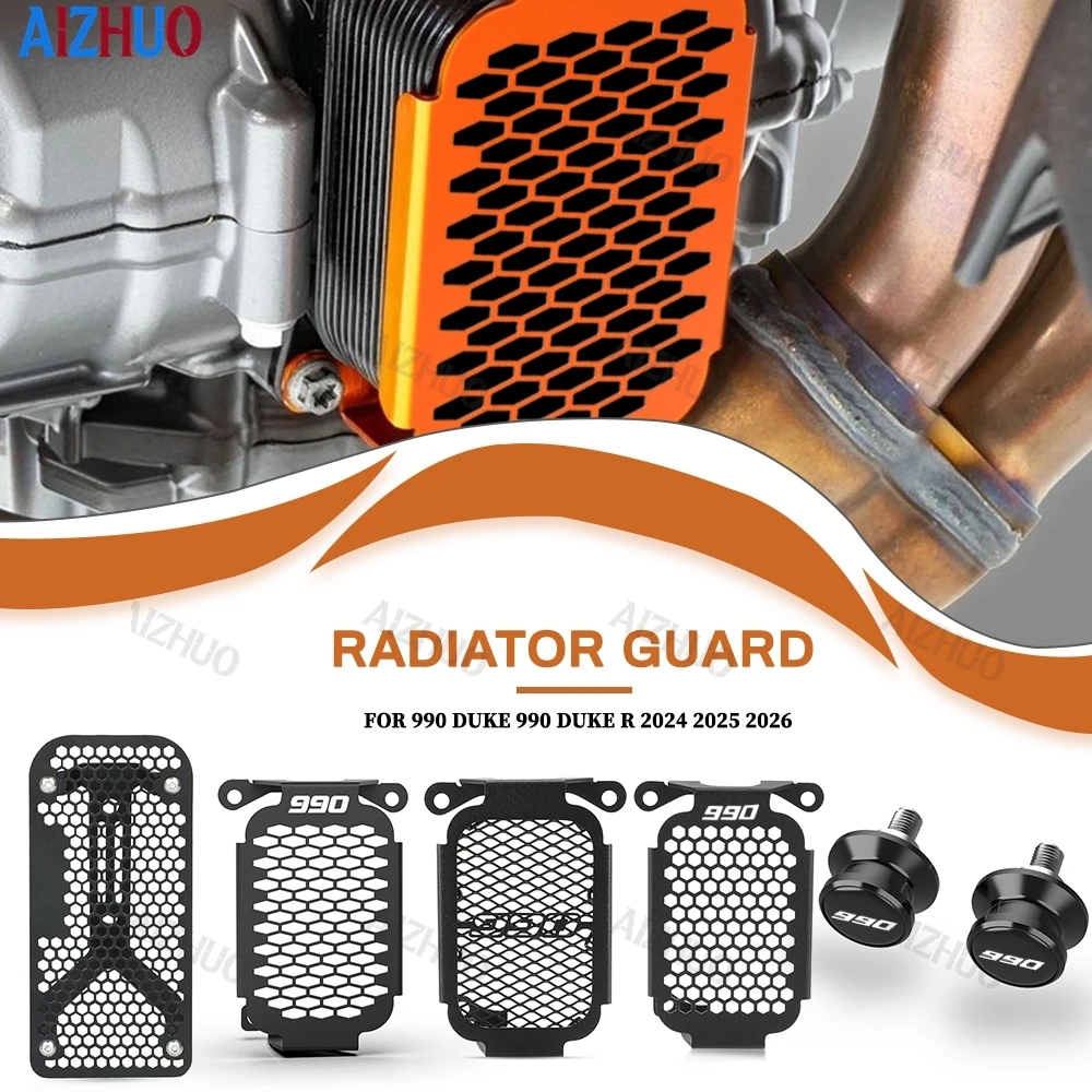 

Duke990 Oil Cooler Guard For 990 Duke 990 Duke R 2024 2025 2026 Duke990 990Duke Rectifier Cover Guard Protector Swingarm Sliders