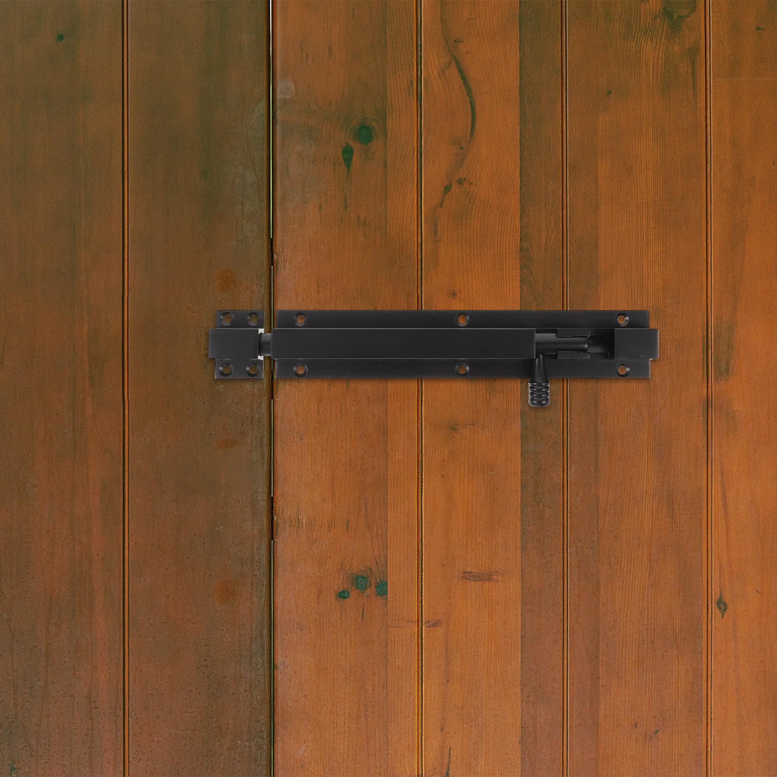 

Aluminum 8 Inch Black Door Latch Bolt Sliding Lock Barrel Anti Theft Durable Waterproof Kitchen Toilet Gate Hardware