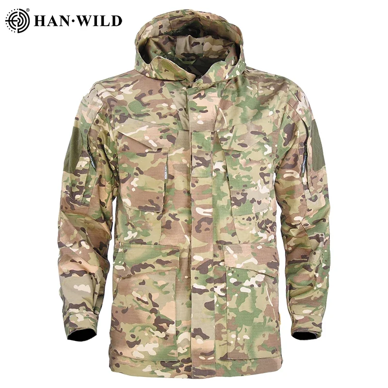 

Hiking Jacket Men Combat Coat Safari Jackets Tactical Softair Coats Windbreak Wear Resistant Hunt Camping Softair Climb Clothes