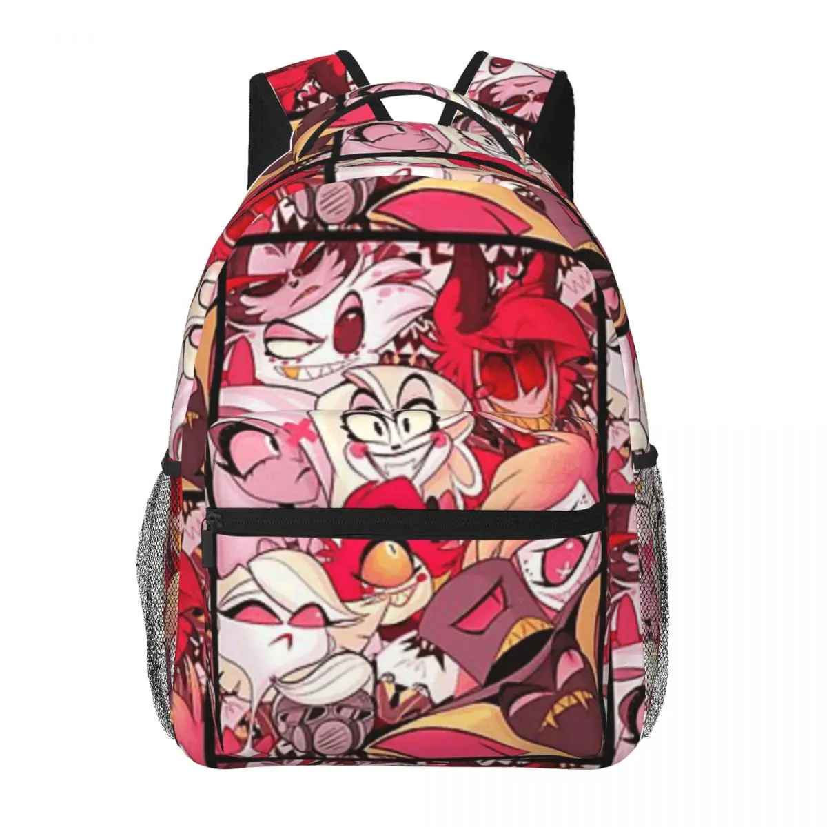 Charlie And Friends! - Hazbin-Hotel Printed Lightweight Casual Schoolbag For School, Outdoor, Shopping, Office 17in