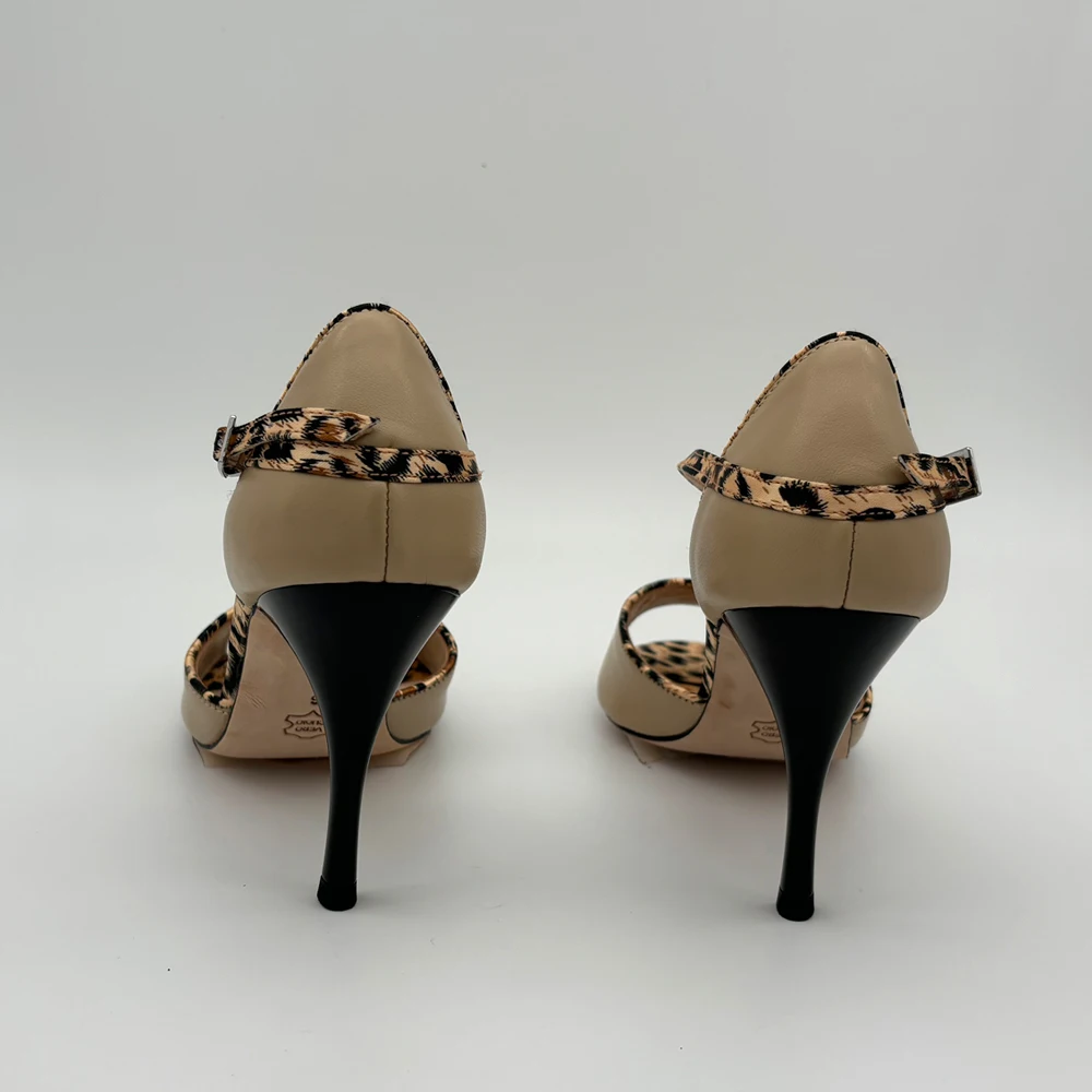 Comfortable and Fashional Argentina Tango Dance Shoes  Party Shoes Wedding Shoes  leather outsole T620541NL  7.5cm 9cm heel