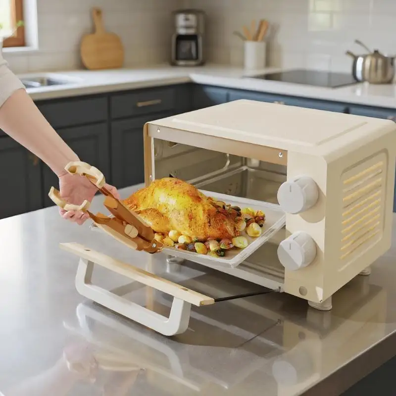 

Whale Shape 2-in-1 Anti-Scalding Kitchen Clip Non-Slip ABS+Silicone Pot Bowl Holder Creative Kitchen Gadget