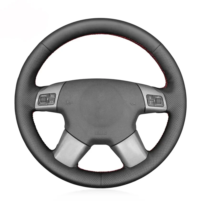 

Black Artificial Leather Car Steering Wheel Cover for Opel Vectra C Signum 2002-2005 Vauxhall Vectra Signum Holden Vectra 2004