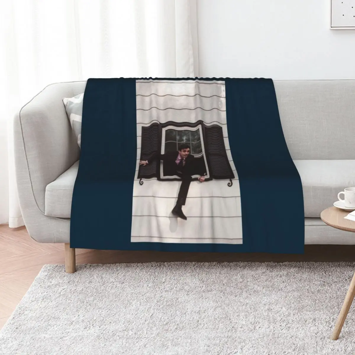 WILL WOOD THE NORMAL ALBUM DESIGN Throw Blanket Cozy Home Blanket Gift for Christmas Holiday