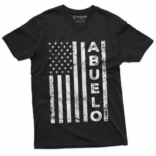 Abuelo Grandfather Grandpa Papa T-shirt Abuelito Fathers day 4th of July Shirt