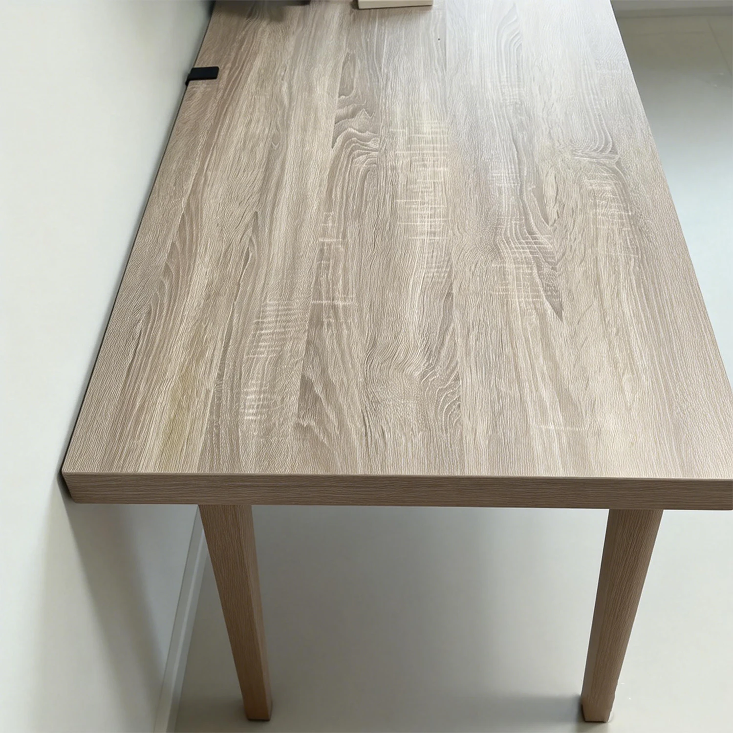 55CM Width Waterproof Self Adhesive Wood Grain Sticker Door Cabinet Desktop Modern Furniture Renovation Peel and Stick Wallpaper