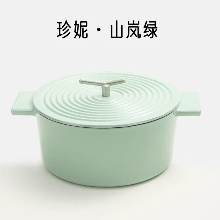 Uncoated cast iron pot for cooking Enamel hot pot Non stick cast iron cooking pot Cookware pots and pans Kitchen accessories