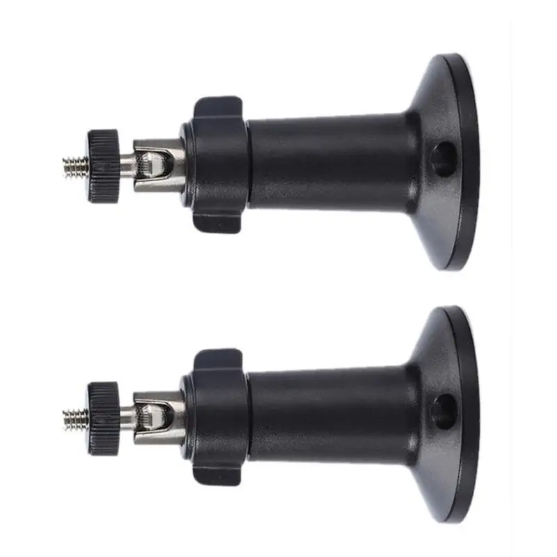 R53C Surveillances Camera Stand 360 Adjustable Rotation CCTV Camera Bracket For Wall Mount Ceiling Or Desktop Use
