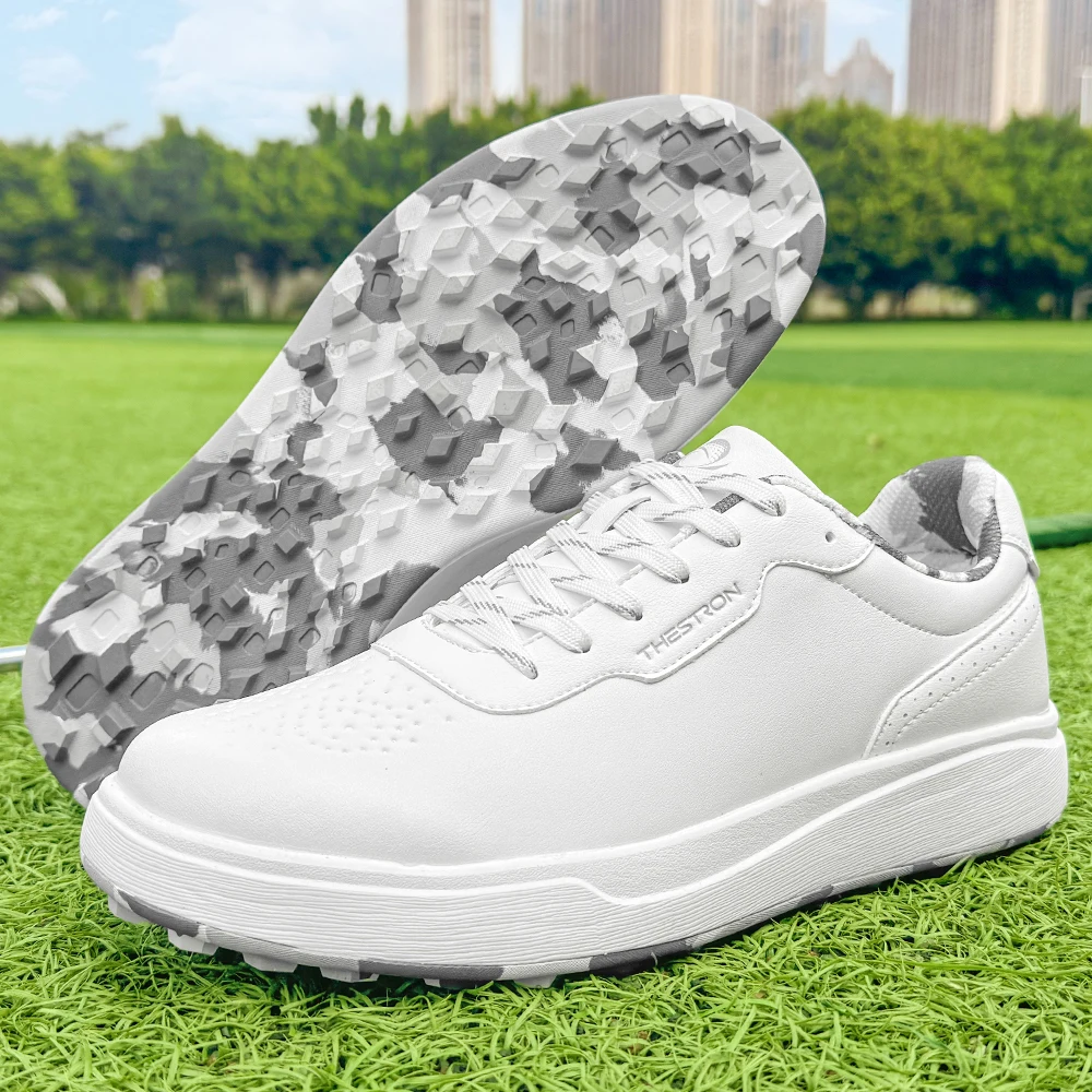 New  Men'S Golf Shoes for Outdoor Sports Lightweight And Casual Slip-Resistant Golf Shoes Available in Large Sizes 39-48