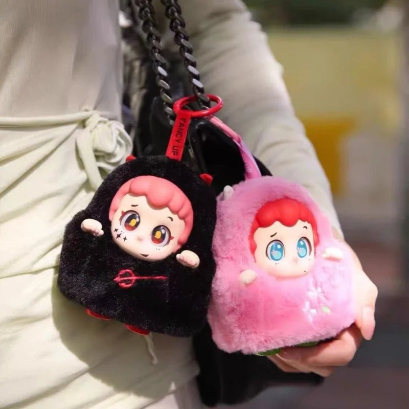 Trendy Handmade in Spot Piny Ghost Plush Blind Box Cute Street Style Surprise Toy for Trendy Play Gift - out of the Bag Doll