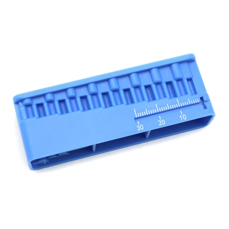 1pcs Dental Autoclavable Endo Block Stand Ruler Dentist Instrument Ruler Product Equipment Mini Measuring Block Tools