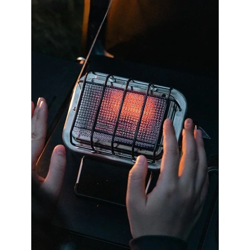 Infrared Radiation Multifunctional Camping Split Type Furnace Portable Gas Heating Heater 1800W