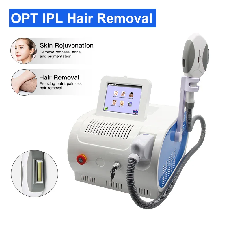 Laser Epilator Professional Freezing point OPT Hair Removal Machine Anti-Aging Cooling System Remove red blood streaks Skin Reju