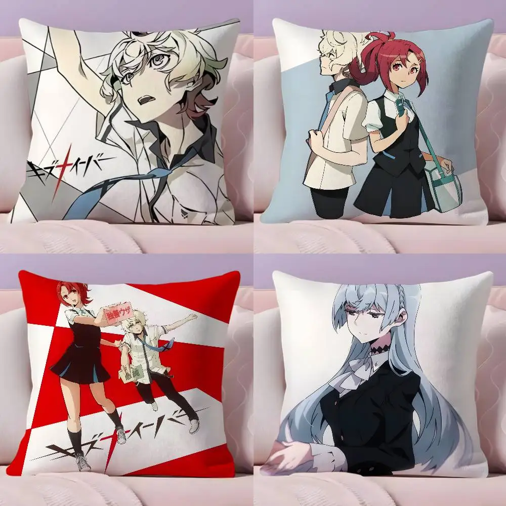 

Наволочка в стиле аниме K-Kiznaiver, наволочка, ультрамягкая, приятная для кожи ткань, облако, как комфорт и скрытая молния