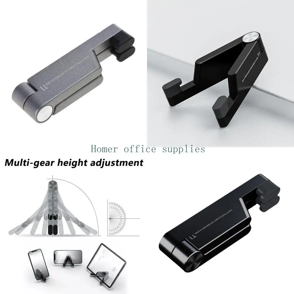 

K43B Universal Mini Size Aluminum Portable Closing Desk Desk Cracket Mobile Mobile
