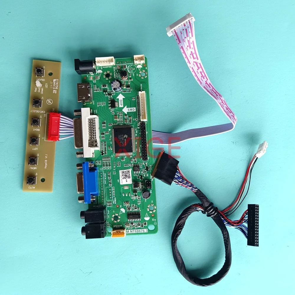 

Плата контроллера драйвера для LTN140AT22-P02 LTN140AT26-804, комплект DIY, экран ноутбука 14 дюймов, 1366x768, 40-контактный LVDS, HDMI-совместимый VGA DVI
