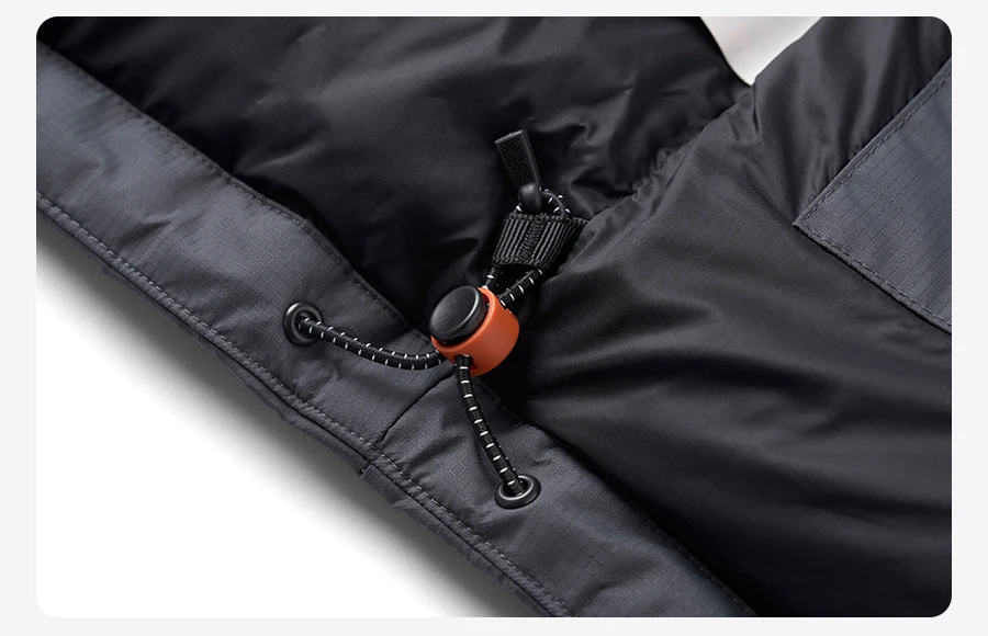 SIMWOOD 2026 Winter New Warm 90% White Duck Down Coat Men Warm Repellent Windproof High Quality Plus Size Jackets