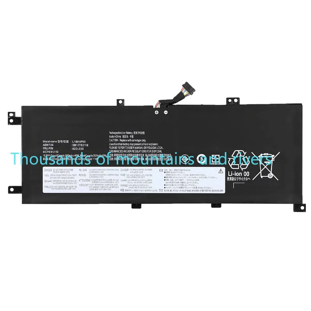 

L18M4P90 L18C4P90 Аккумулятор для Lenovo ThinkPad L13 Yoga Series SB10T83119 SB10T83177 SB10T83178 5B10W13935 46WH