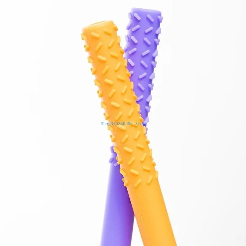 K9FF قضيب التسنين لتخفيف التوتر، لعبة خالية من مادة BPA، أنبوب التسنين، عضاضة للتمريض قابلة للمضغ