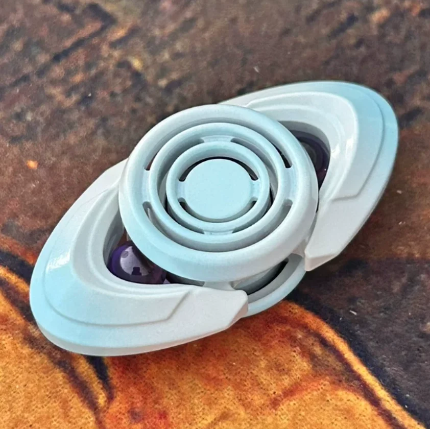 Used EDC JZONEDC WU Ceramic Coating fidget spinner metal decompression toy
