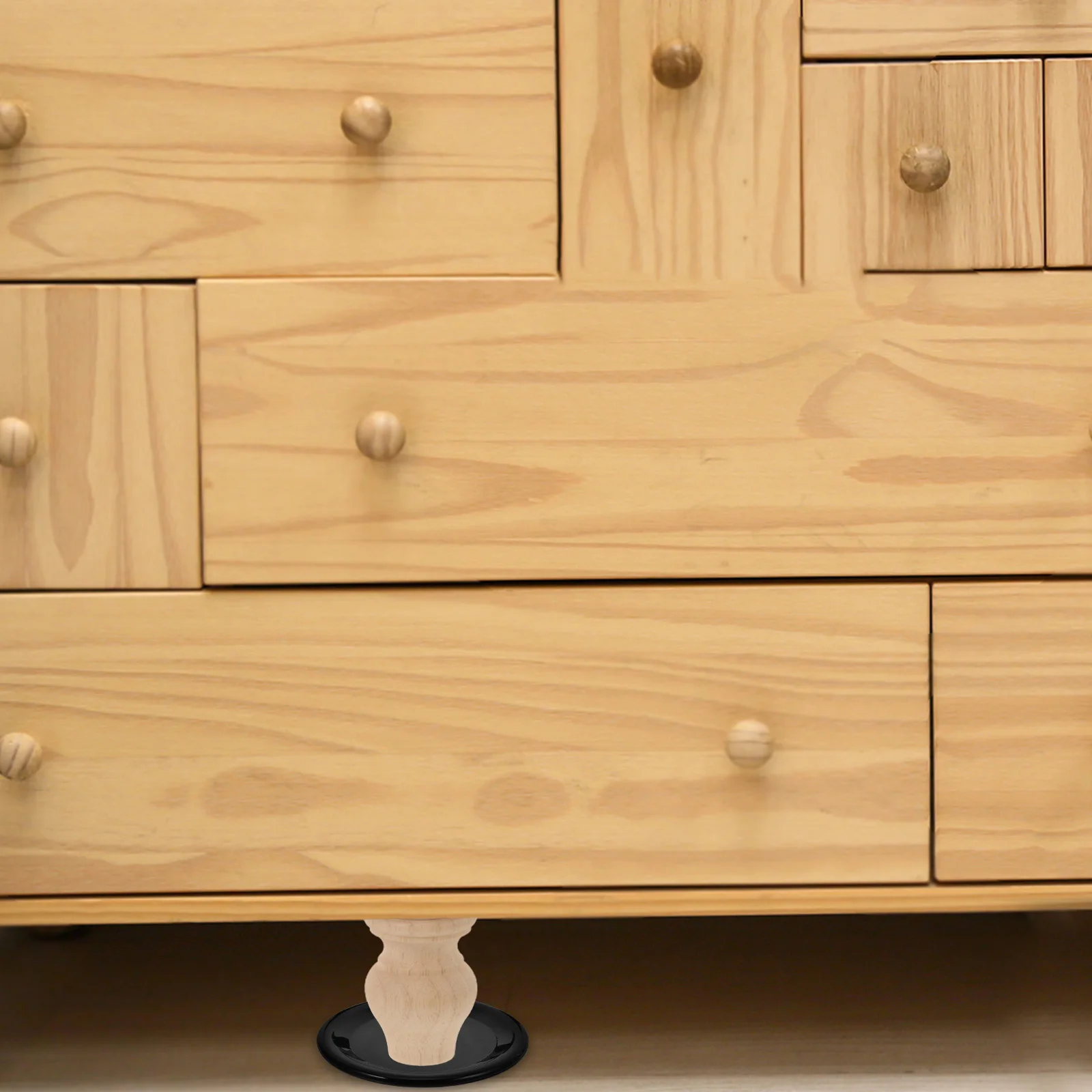 4 قطع من قواعد الأثاث المضادة للانزلاق، واقيات الأرضية، سدادة عجلة الكرسي المقاومة للتآكل، سهلة التركيب، مستلزمات منزلية