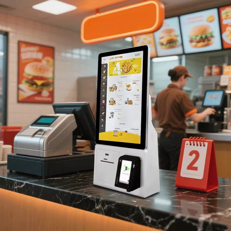 21.5 23.6 32 Inch Desktop Self Service Consumer Terminal Windows Ordering Payment Kiosk