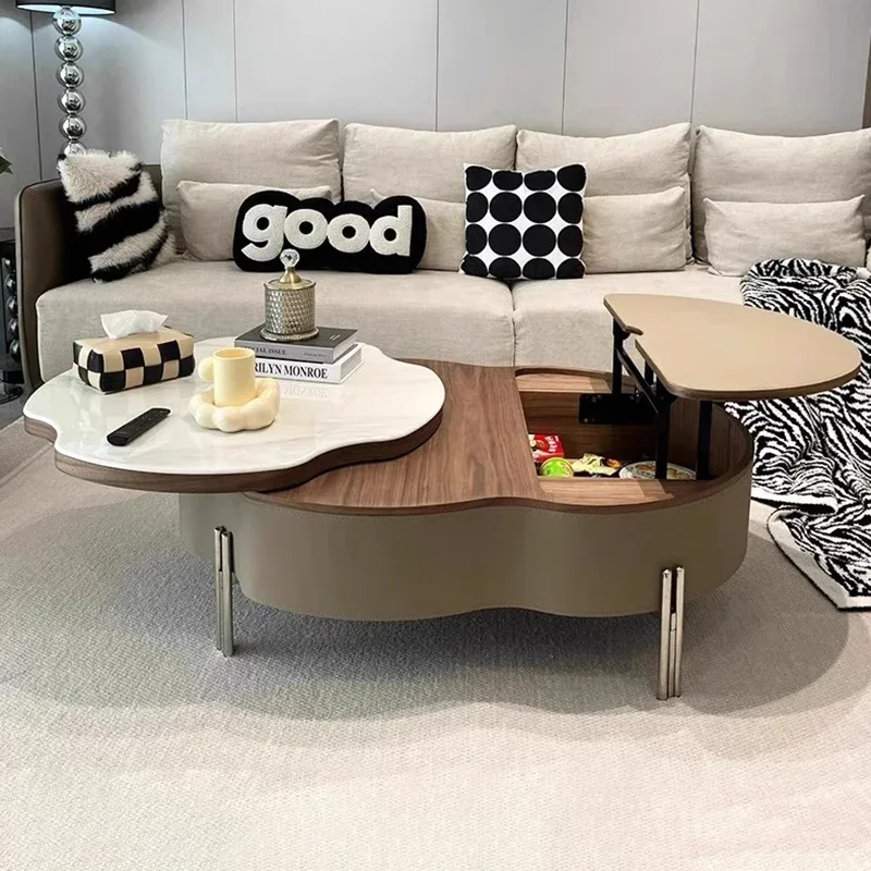 

Trendy Nordic Storage Coffee Table Multifunctional Luxury Delicacy Quality Coffee Tables Elegant Mesa De Centro Sala Furniture