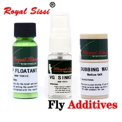Hot Fly fishing chemical additives collected Top floatant powder/fly tying dubbing wax/VG sinket liquid fly fishing accessories