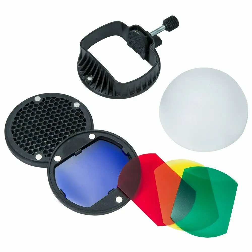 Magnetic Color Filter Reflector Honeycomb Diffuser Softball Photo Studio Accessories for Flash Canon Nikon Sony Yongnuo