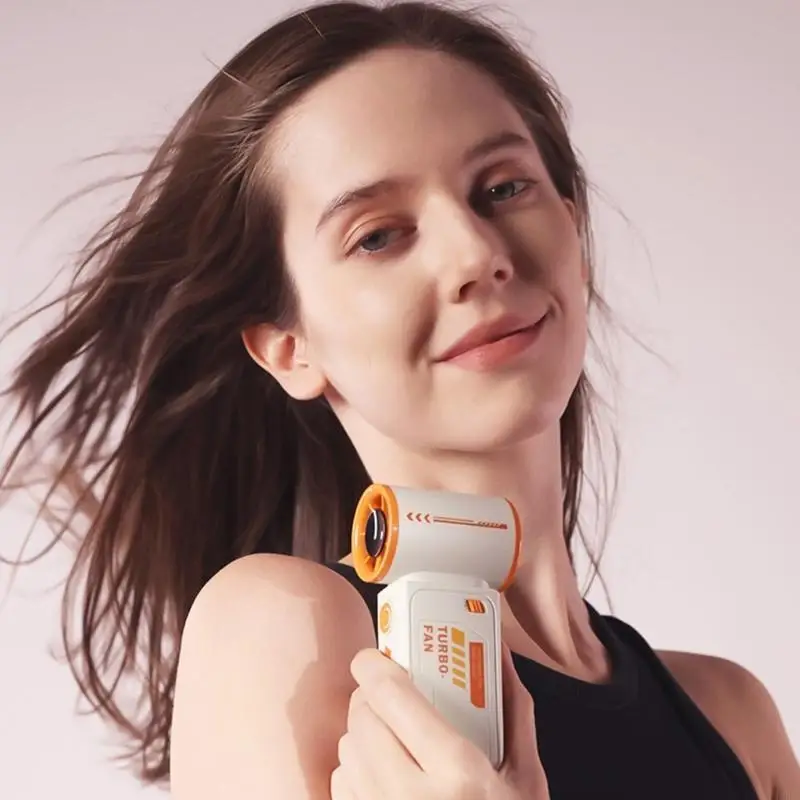 

Cooling Fan 3600mAh Powerful Fan ABS Texture for Travel Office and Outdoor Use