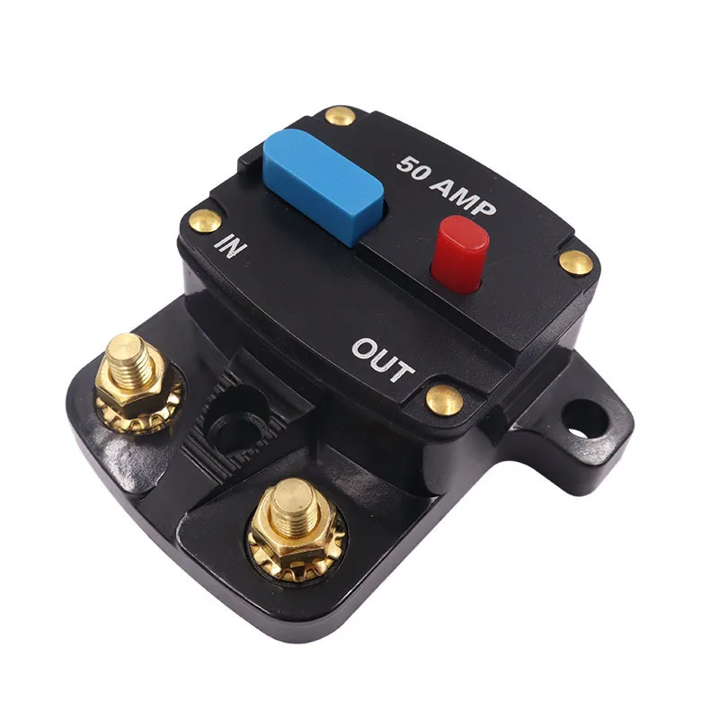 Car Audio Restoration Insurance Seat High Current Short Overload Protection Switch RV Yacht Circuit Breaker