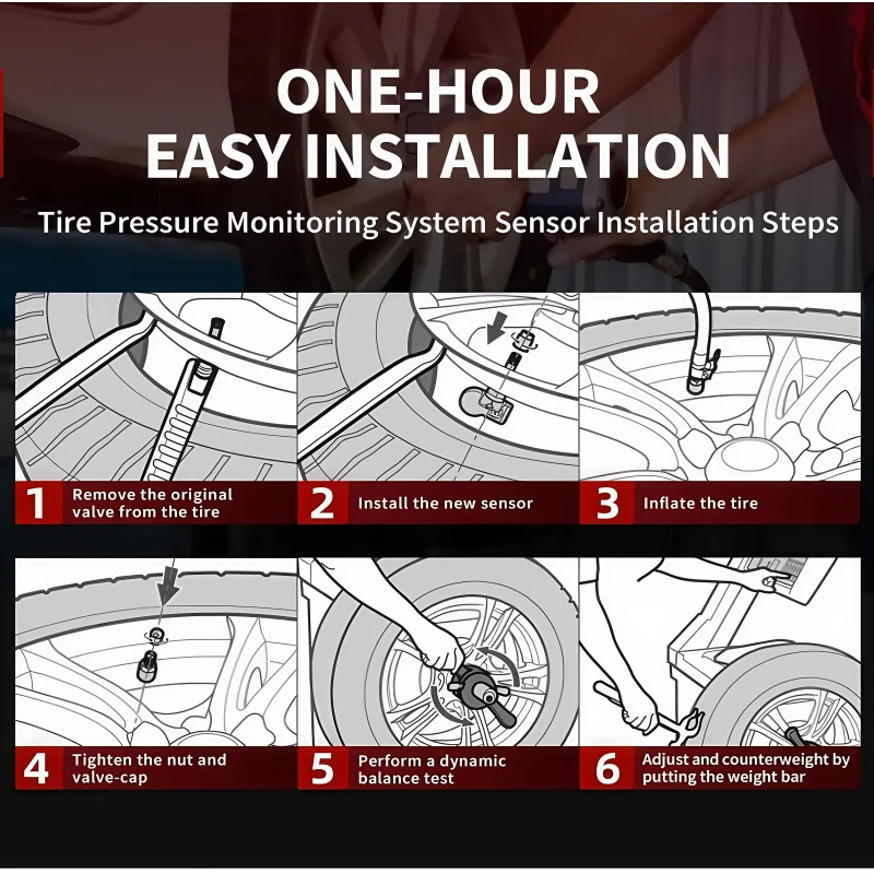 4 шт. 315 МГц TPMS датчик контроля давления в шинах 6F2Z1A189A для Ford Lincoln