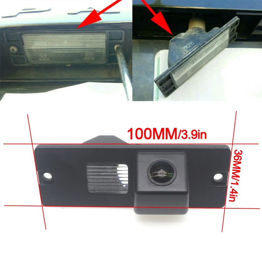 Car Vehicle Parking Accessories HD 1080P Fisheye Rear View Camera For Mitsubishi Pajero Sfx Exceed Montero Shogun V60 1999~2006