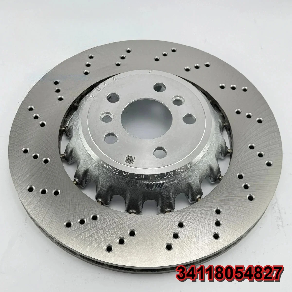

34118054827 Genuine Left Brake Disc High Performance Braking System Replacement