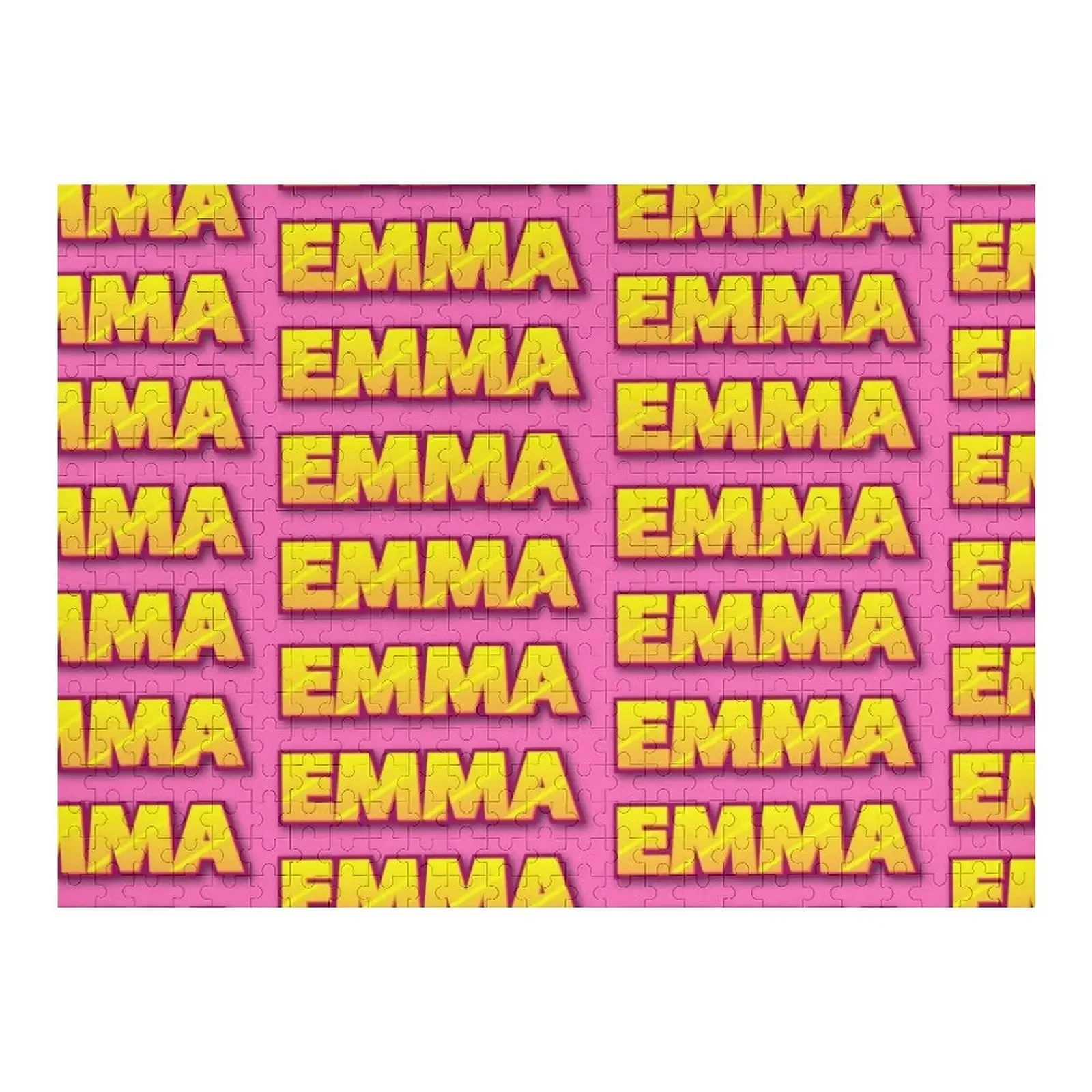 

Emma Top Name of 2021 Jigsaw Puzzle Custom Kids Toy Personalized Photo Gift Wooden Decor Paintings Diorama Accessories Puzzle